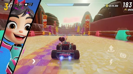 Gameplay screenshot 4 from Disney Speedstorm - Racing game